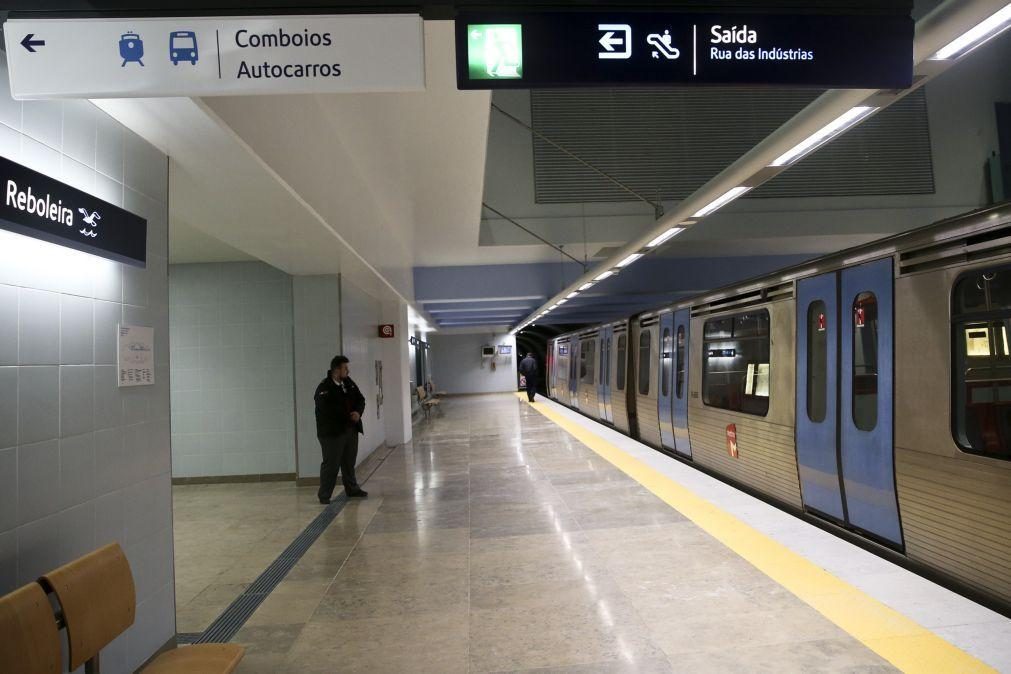 Linha Azul do Metropolitano de Lisboa interrompida devido a avaria na sinalização