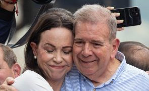 María Corina Machado e Edmundo González vencem Prémio Sakharov 2024 do PE