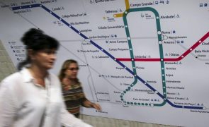 Retomada circulação na linha Amarela do Metro de Lisboa