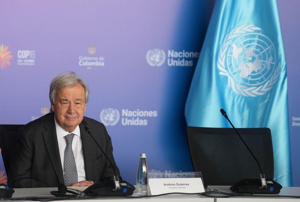 Guterres transmite a Espanha 