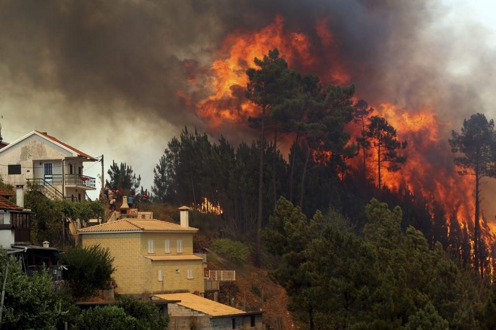 Agricultores do Norte afetados pelos incêndios declaram 2,4 milhões de euros de prejuízos até hoje