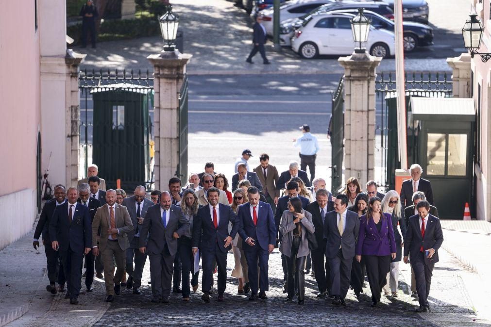 PR recebeu dezenas de deputados do Chega que lhe apresentaram protesto