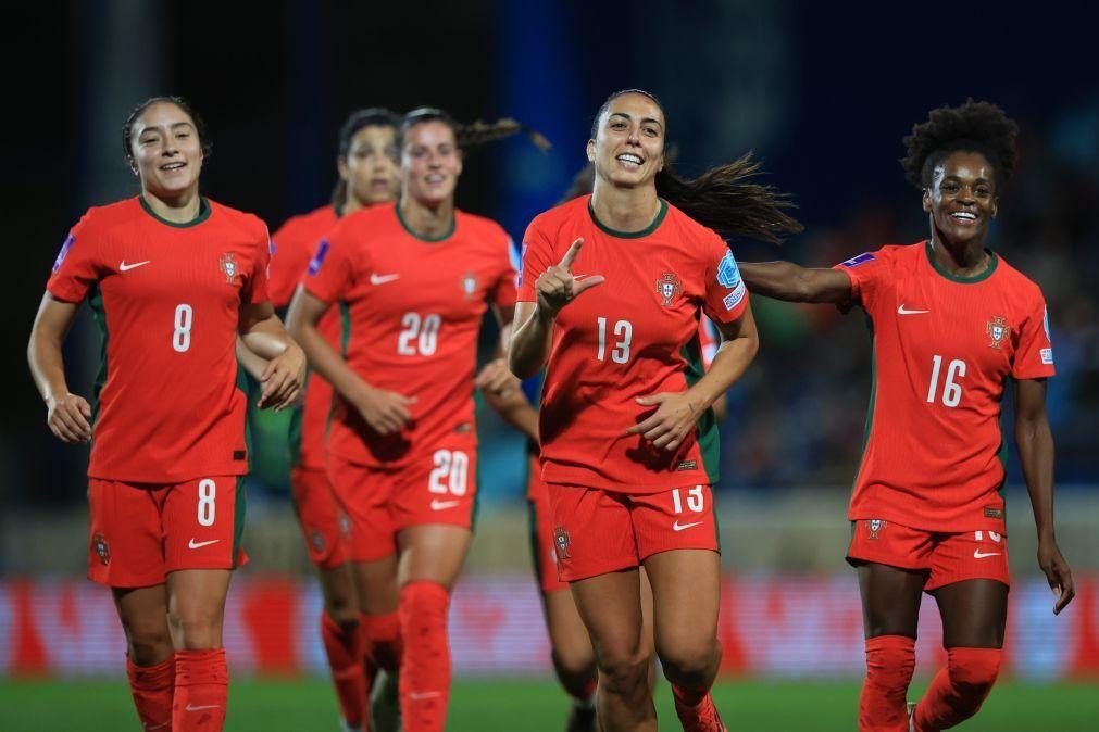 Portugal com Espanha, Inglaterra e Bélgica na Liga das Nações feminina