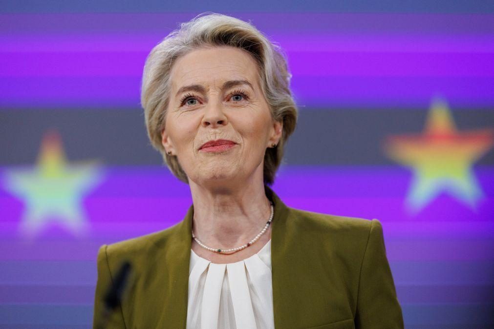 Von der Leyen diz que UE tem gás para inverno e que enfrentará 