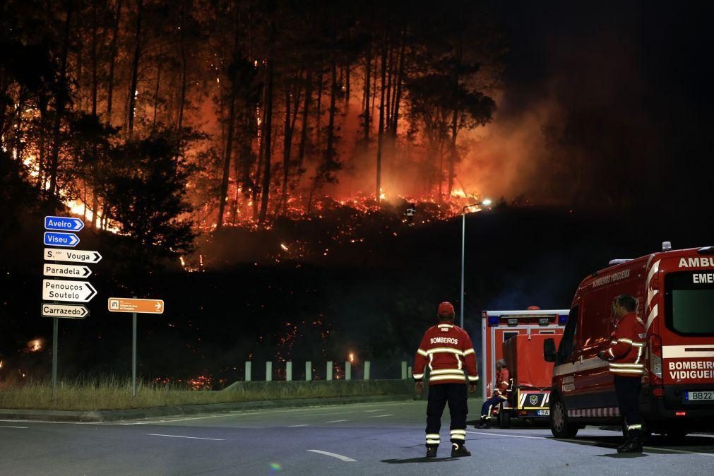 Abertas 237 investigações e detidos 13 suspeitos por fogos de setembro