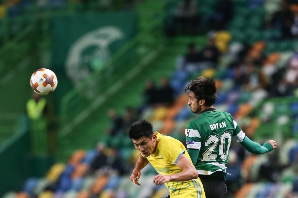 Sporting empata com Astana, mas qualifica-se para os 'oitavos' da Liga Europa