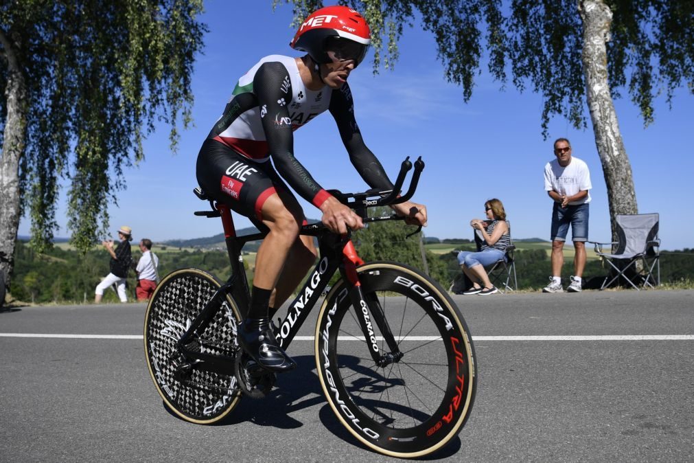 Rui Costa abandona Paris-Nice na sequência de quedas no domingo