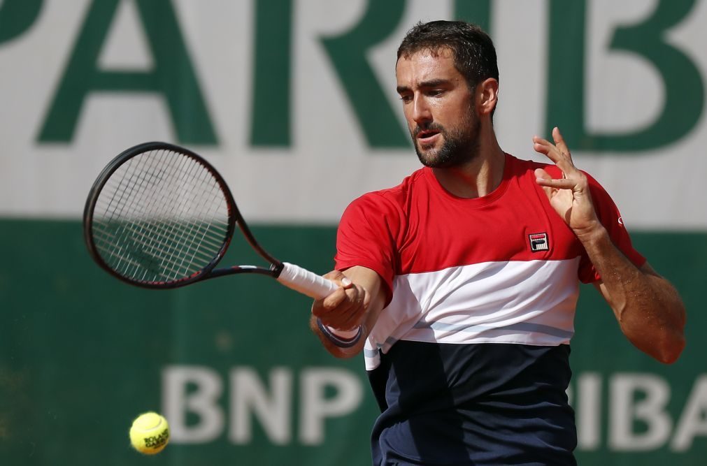 Cilic apura-se para os oitavos de final de Roland Garros