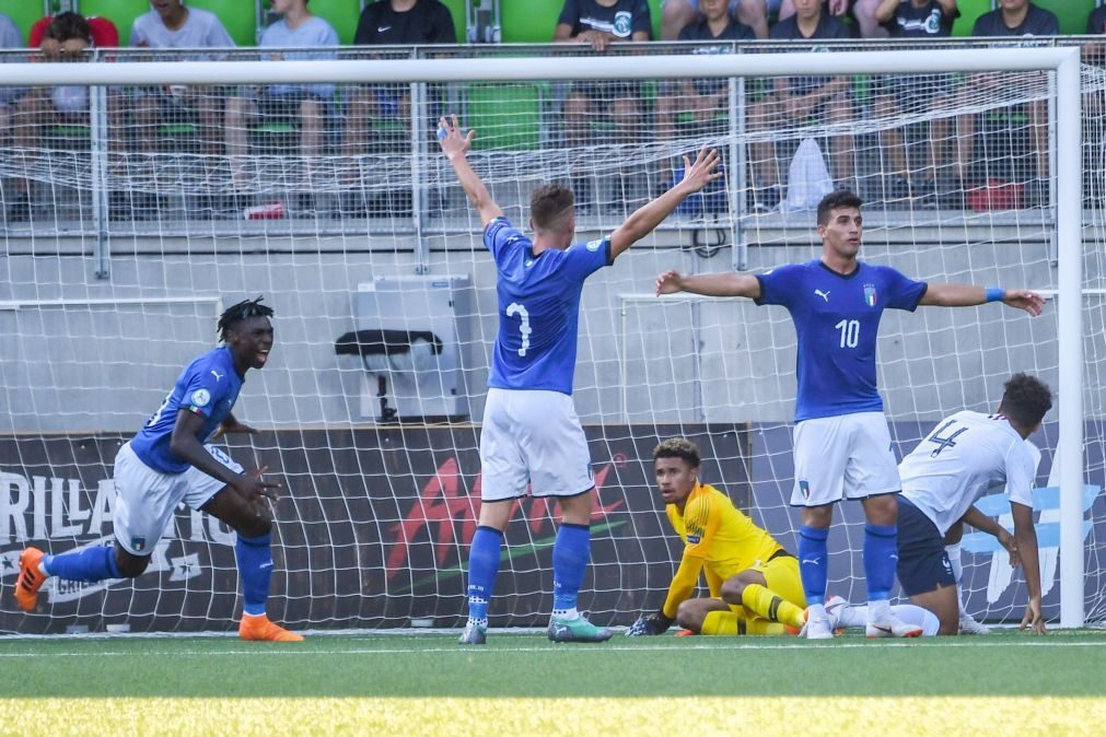 Seleção portuguesa de sub-19 vai defrontar a Itália na final do Europeu