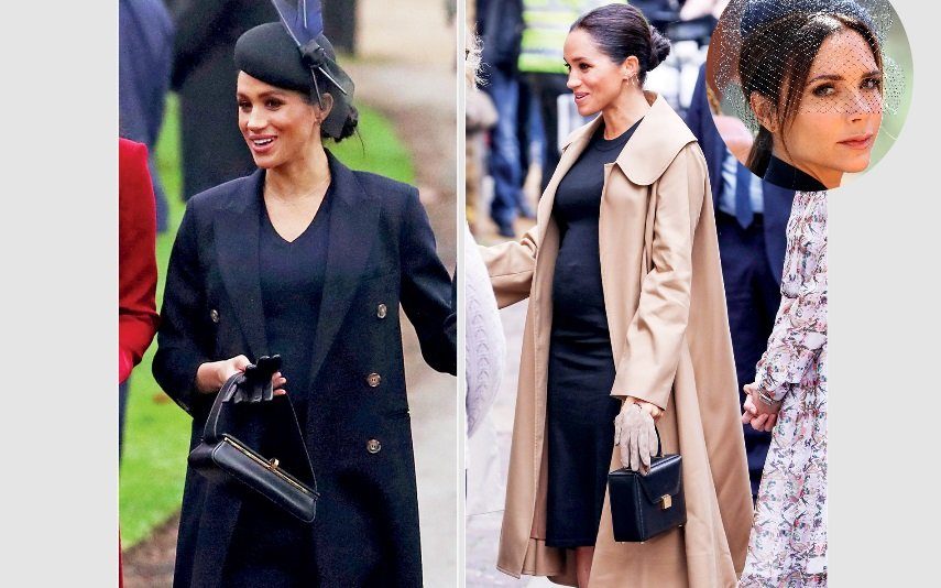 Meghan Markle ao estilo de Victoria Beckham Duquesa de Sussex fã dos modelos da amiga