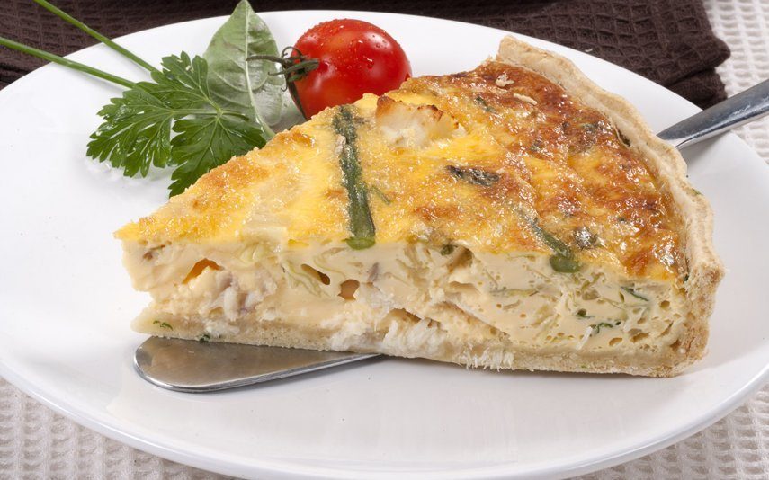 Como fazer quiche de red fish