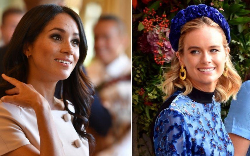 Meghan Markle ao lado de ex-namorada de Harry