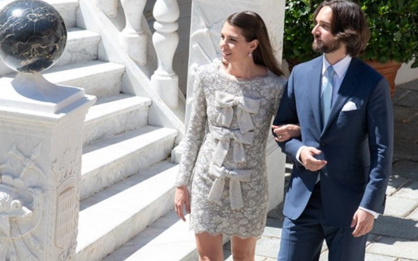 Charlotte Casiraghi e Dimitri Rassam dizem o «sim»