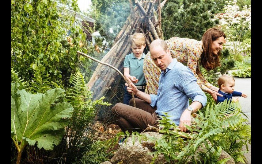 William e Kate estão de férias em destino campestre