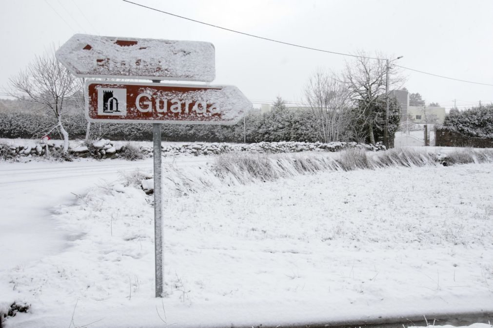 Mau tempo | Quatro distritos sob aviso amarelo devido ao vento forte e queda de neve