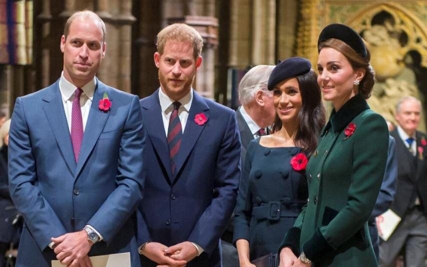 William E Kate Em plena pandemia da Covid-19, não esquecem Harry e Meghan