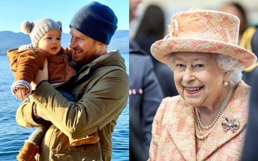 Meghan e Harry O presente especial de Archie para a rainha no dia de aniversário