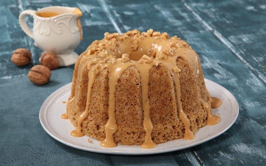 Fábricas Lusitana Receita de bolo de noz e canela