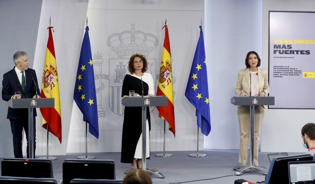 Espanha reabre as fronteiras com Portugal e França a 22 de junho