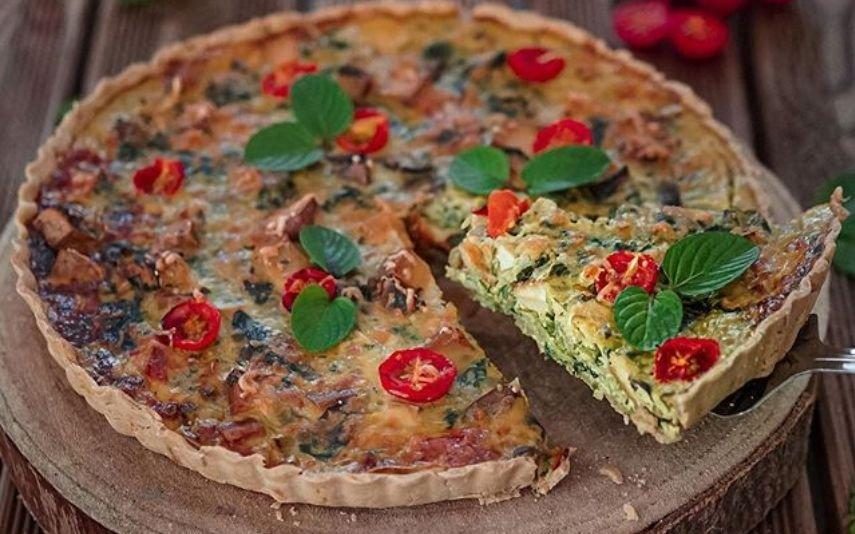 Quiche de Tofu e Legumes A receita que Vanessa Alfaro garante que todos «vão amar»