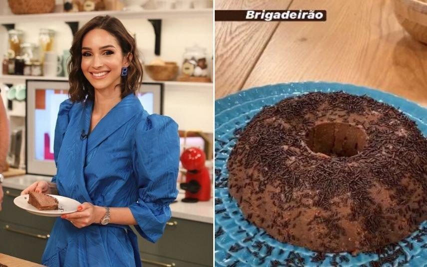 Receita de Ione Omena Se brigadeiro é bom... imagine brigadeirão!