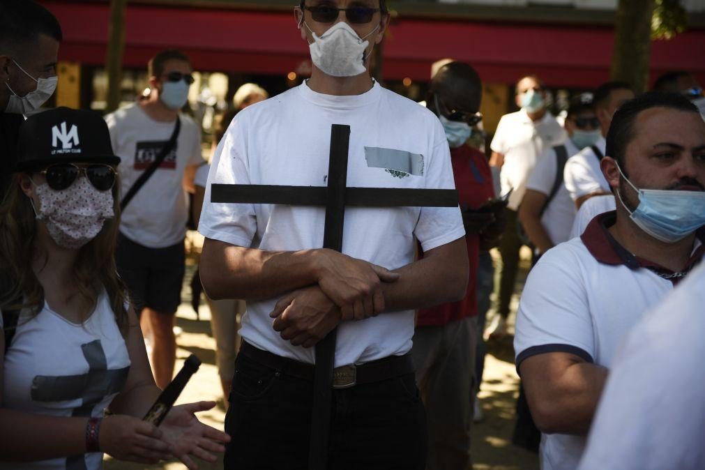 Covid-19: França regista 40 mortes devido ao vírus nas últimas 24 horas