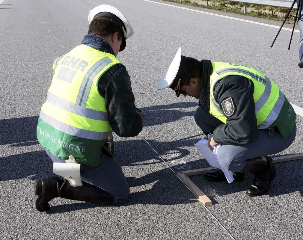 Covid-19: Pós-pandemia regista menos acidentes mas mais mortos