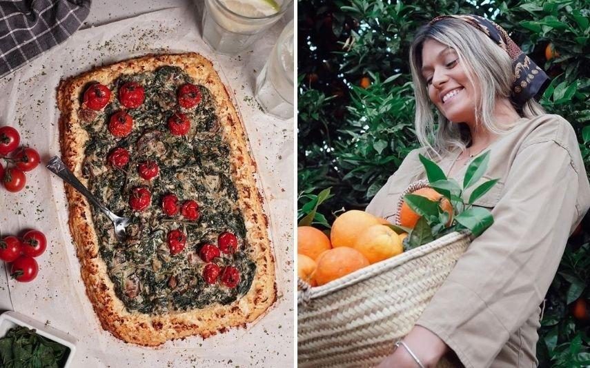 Focaccia de couve-flor A receita que Vanessa Alfaro 'roubou' ao marido e que é um sucesso