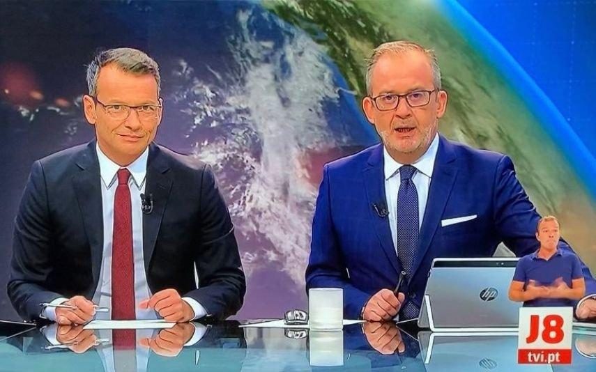 A abertura «incrível» do novo Jornal das 8 na TVI que arrasou com a SIC nas audiências