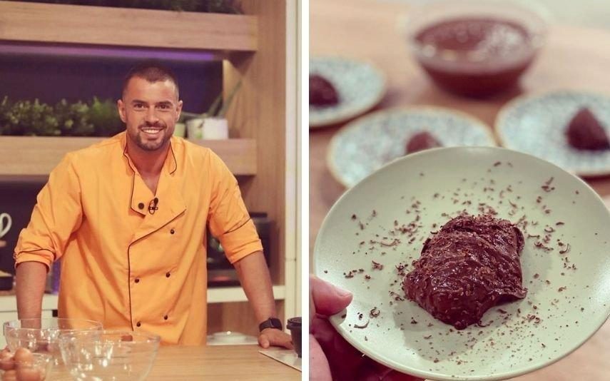 Mousse de Chocolate Marco Costa desvenda receita com segredo e Goucha não lhe resiste