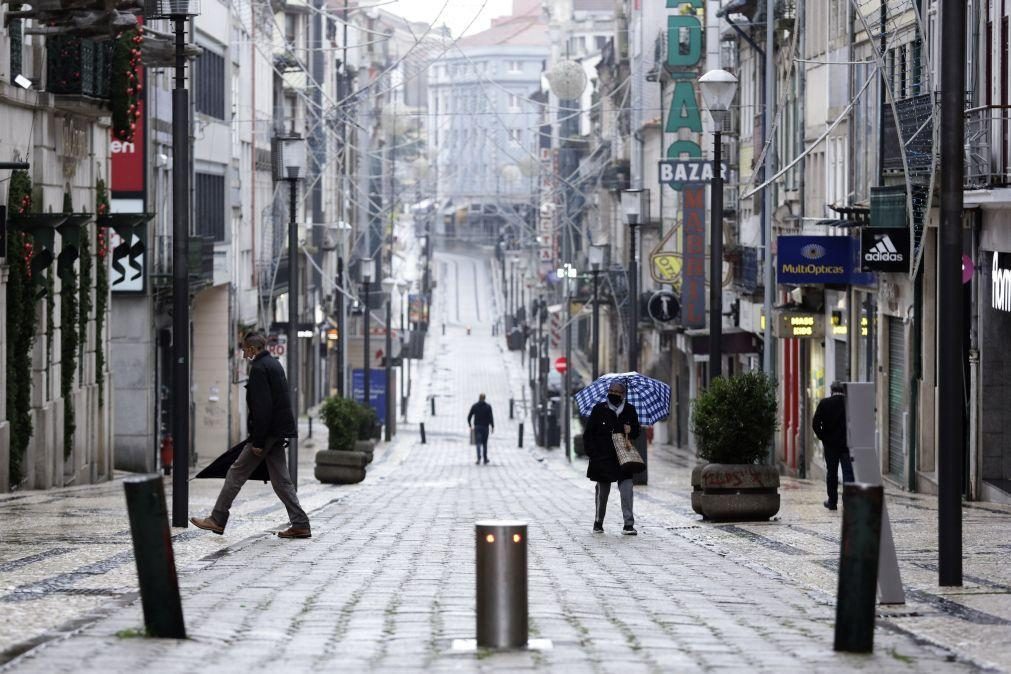 Covid-19: Portugal entrou hoje em novo estado de emergência por mais 15 dias