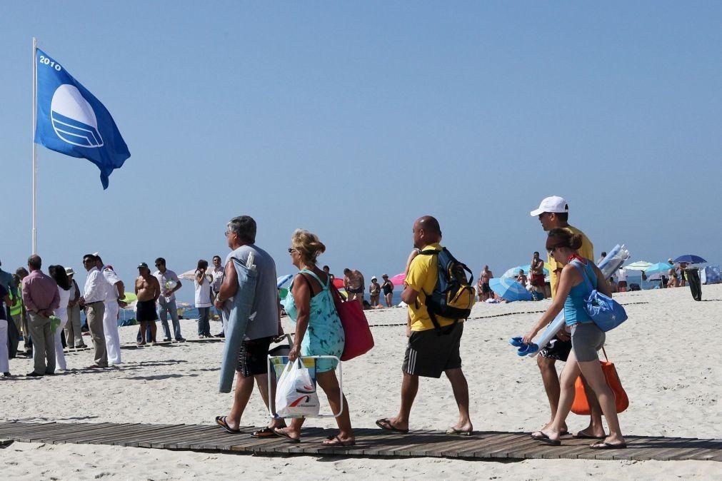 Portugal tem mais 12 praias com Bandeira Azul do que em 2020