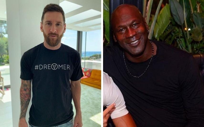 Lionel Messi Michael Jordan fatura milhões com chegada do craque ao Paris Saint-Germain