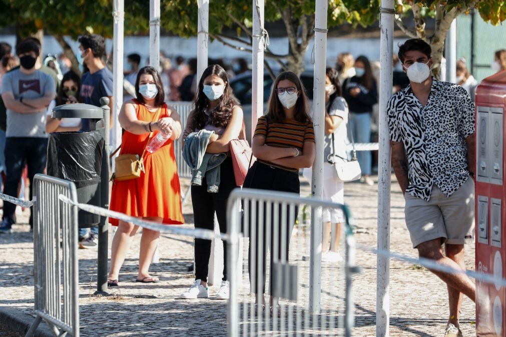 Covid-19: Incidência volta a descer e Portugal está na zona verde da matriz de risco