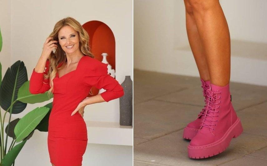 Cristina Ferreira Repete botas cor-de-rosa e deixa os fãs loucos. Saiba quanto custam e onde comprar