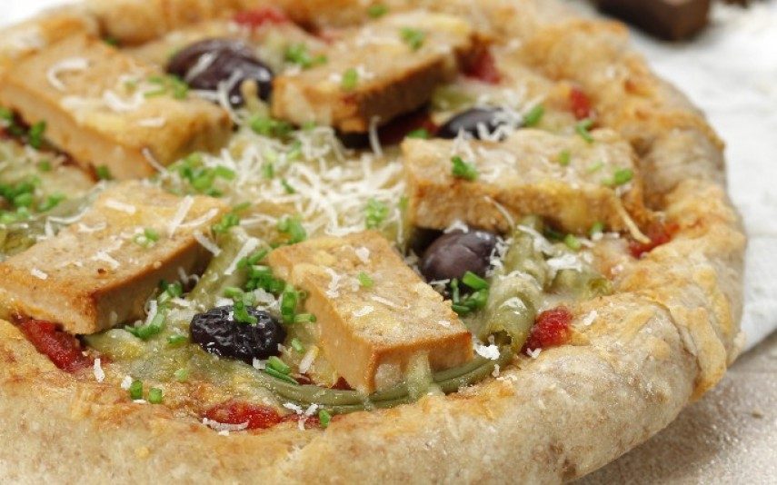 Piza de ovas de bacalhau Pronta em três tempos!