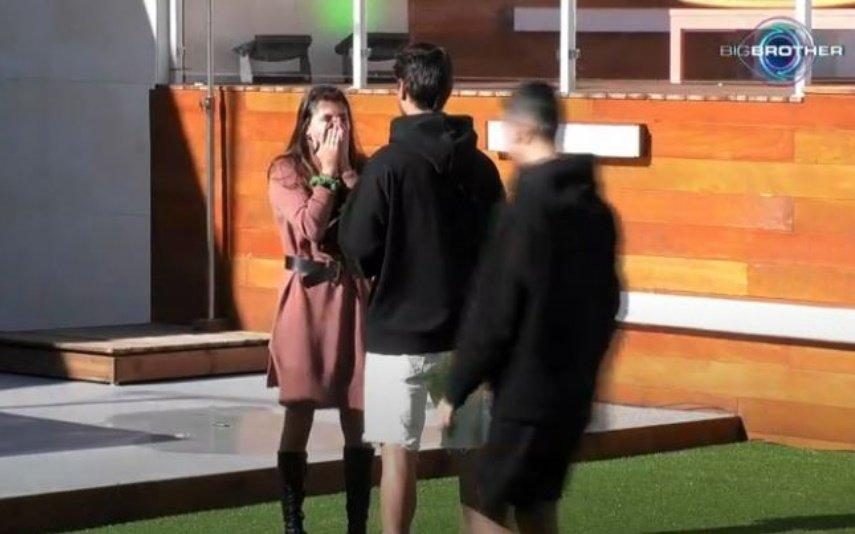 Big Brother. Ricardo surpreende Joana com pedido de namoro no céu