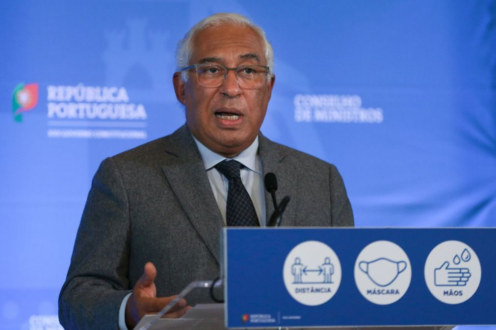 António Costa anuncia novas medidas de combate à pandemia