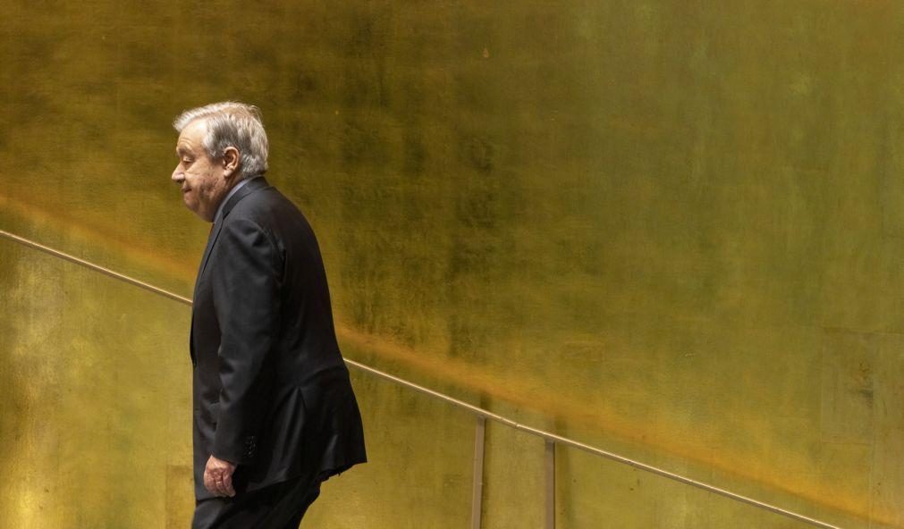 Covid-19: António Guterres em isolamento após contacto com infetado