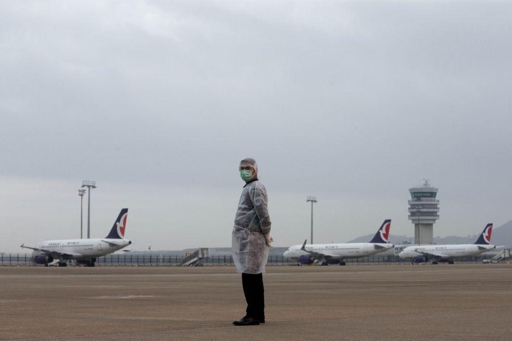 Covid-19: Circuito fechado e quarentena para funcionários do aeroporto de Macau