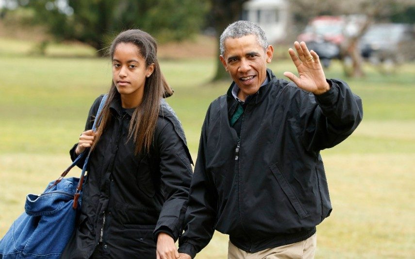 Malia Obama Descontrolada, recebe assistência médica