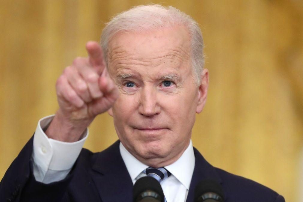 Ucrânia: Joe Biden fala hoje com aliados para coordenar resposta