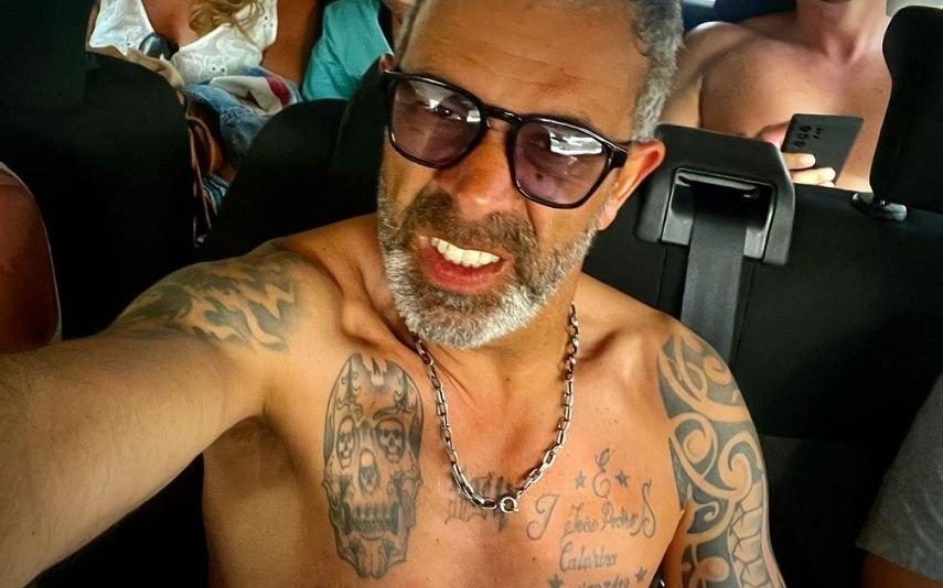 Como Pedro Alves esconde as tatuagens para gravar as cenas de Festa é Festa