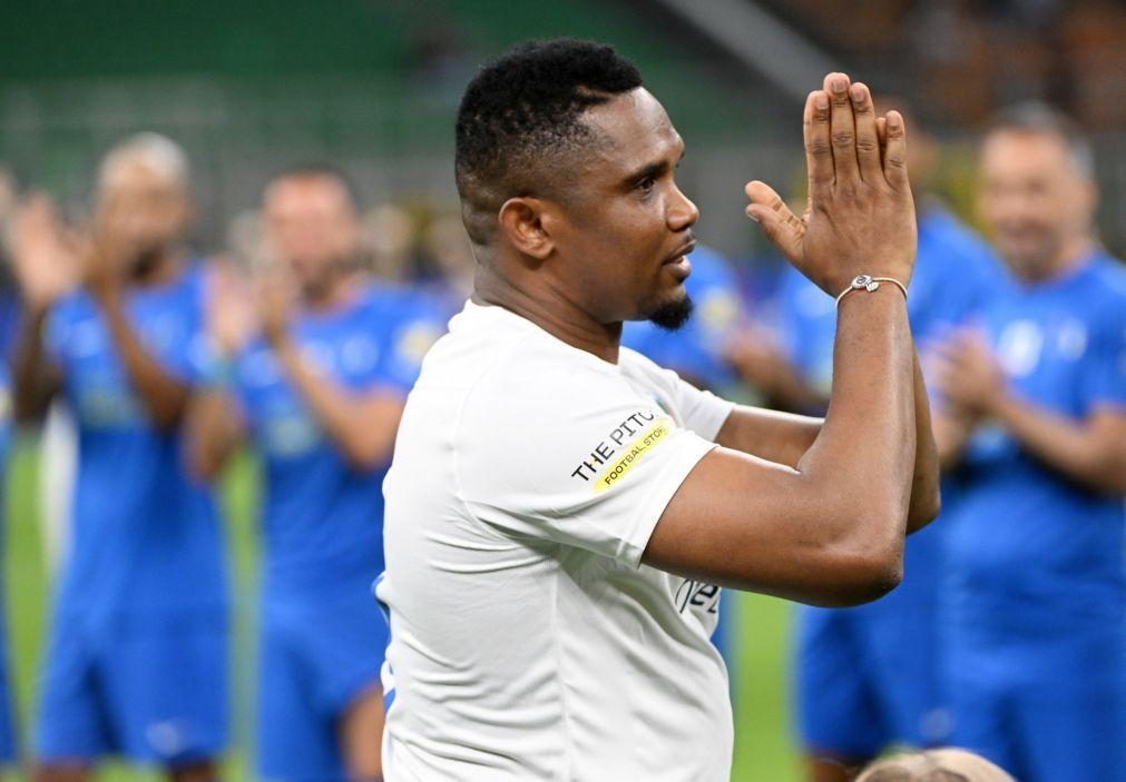 Samuel Eto'o condenado a 22 meses de prisão com pena suspensa por fraude fiscal